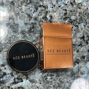 Ace Beaute Setting Powder - Black and Gold